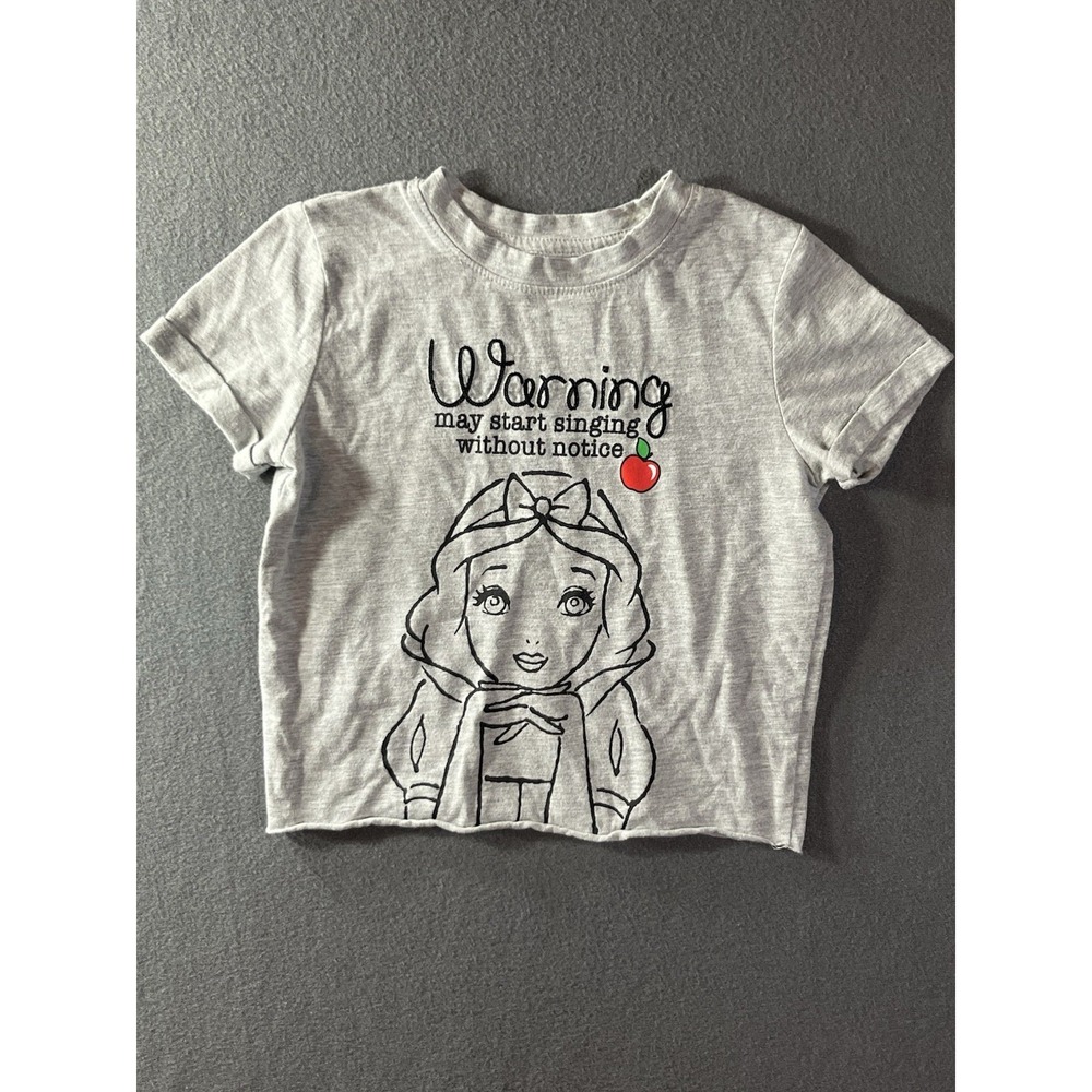 Disney Snow White Girls Small Singing Shirt Grey Play See All Photos